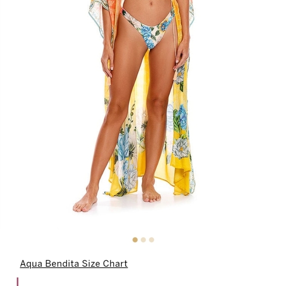 NWT Gorgeous Reversible Swim Set Hope Bikini & Sam Kimono Cover-up - Picture 4 of 12